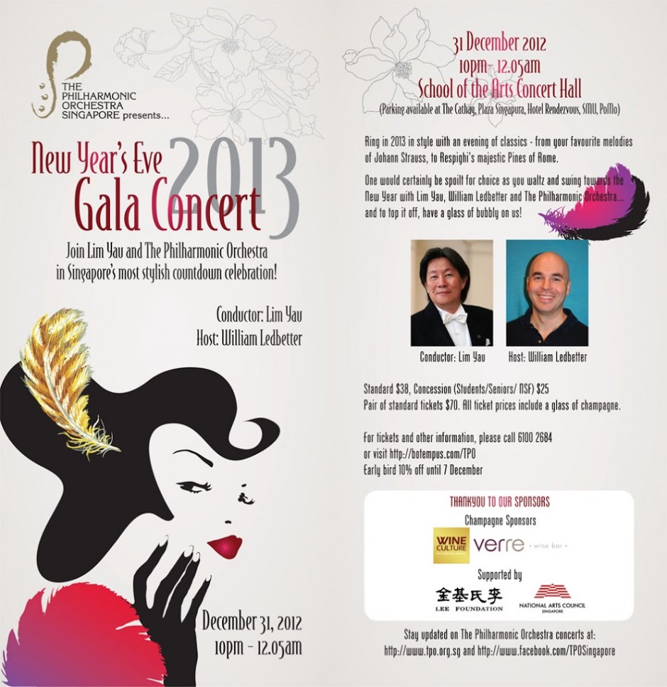 The Philharmonic Orchestra – New Year’s Eve Gala Concert 2013